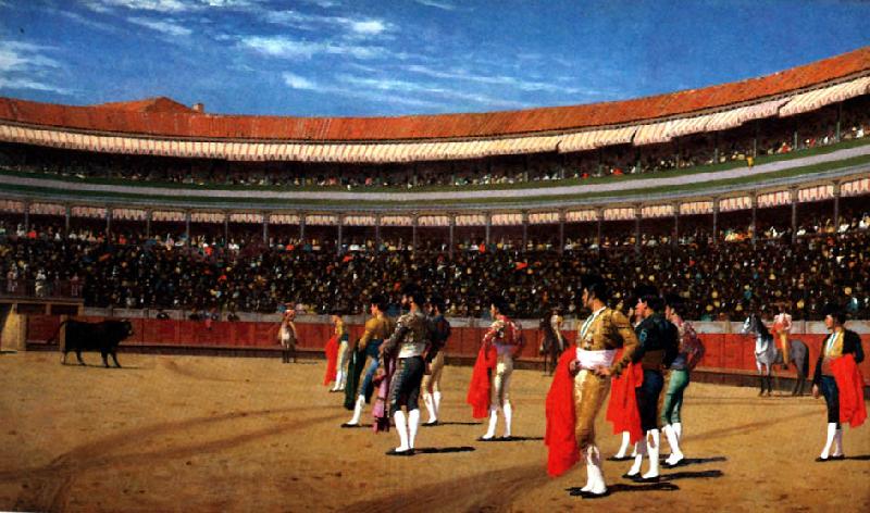 Jean Leon Gerome Plaza de Toros  : The Entry of the Bull